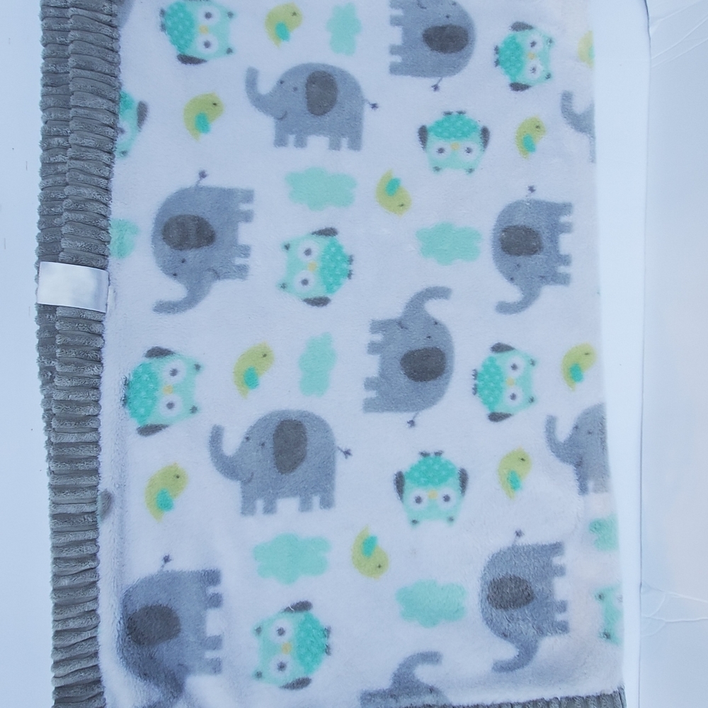 Rare Garanimals White Grey Elephant Owl